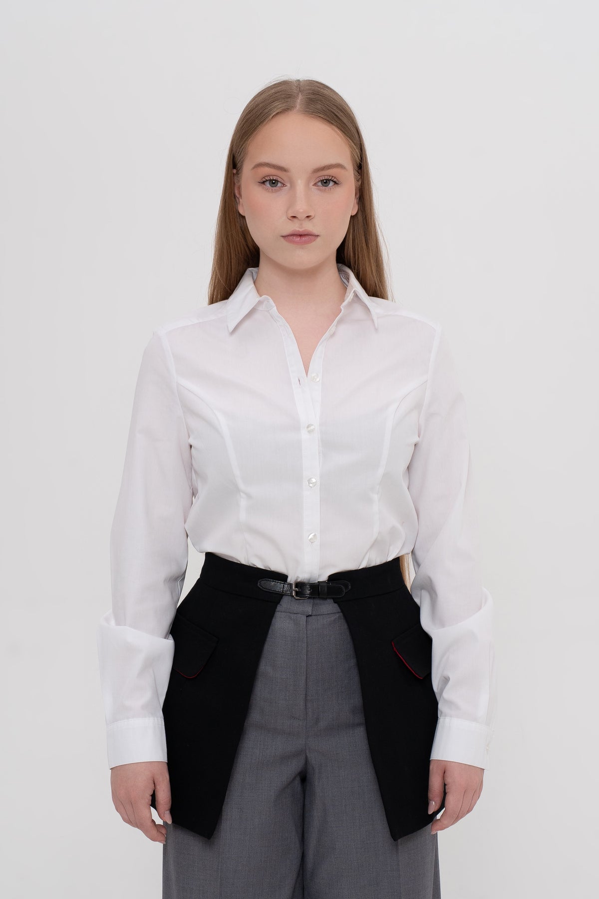 PEPLUM BLACK